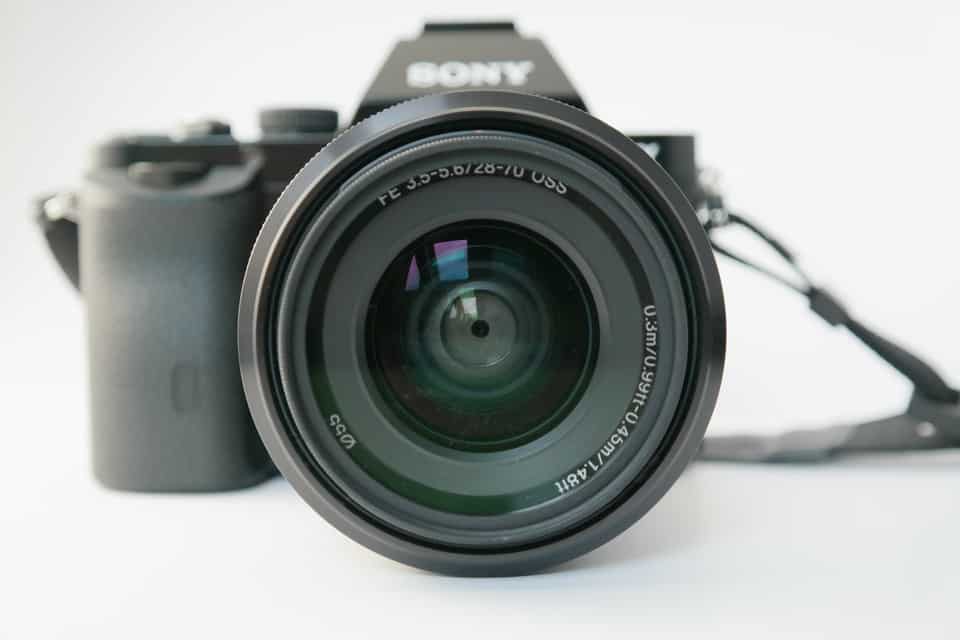 A camera lens for Sony